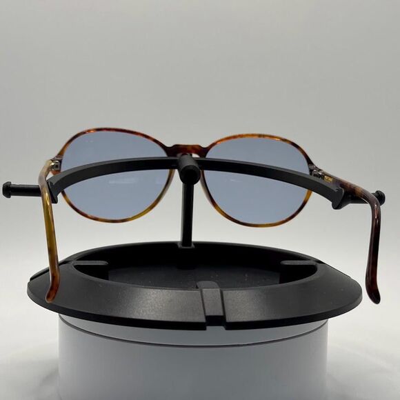 Vintage Ralph Lauren 523 Eyeglasses | Tortoise Frames | New Blue Lenses | 1980s main image 10